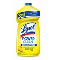 Lysol Power Clean Sparkling Lemon & Sunflower Essence Scent 828 ml - Skoncentrowany płyn wszechstronnego użytku