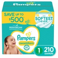 Pampers 1 210 szt. - Pieluiszki dla niemowląt