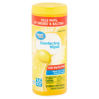 Great Value Disinfecting Wipes2 35 szt.- Chusteczki dezynfekujące