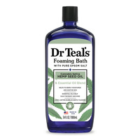 Dr Teal's Foaming Bath Hemp Seed Oil 1000 ml - Płyn do kąpieli