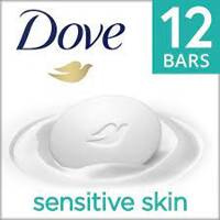 Dove  Sensitive Skin 12x106 g - Mydło w kostce