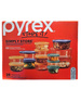 Pyrex Simply Store 28 szt. - Zestaw szklanych pojemników z pokrywkami do przechowywania żywności