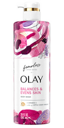 Olay Balances & Evens Skin Body Wash 591 ml - Nawilżający żel pod prysznic