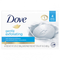 Dove Gentle Exfoliating 4x106 g - Mydło w kostce