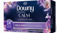 Downy Lavender Calm 70 szt. - Chusteczki zapachowe do suszarek