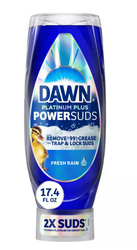 Dawn Platinum Plus Power Suds Fresh Rain 514 ml - Płyn do mycia naczyń