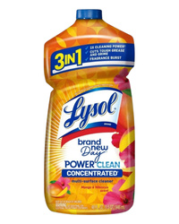 Lysol Brand New Day Mango & Hibiscus Scent 946 ml = Skoncentrowany płyn wszechstronnego użytku