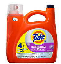 Tide Hygienic Clean Spring Meadow 3,9 l 94 prania - Uniwersalny żel do prania tkanin