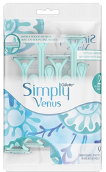 Gillette Simply Venus 9 szt. - Zestaw maszynek do golenia dla kobiet