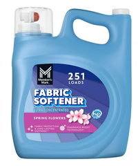 Member's Mark Fabric Softener Spring Flowers 5,02 l 251 płukań - Płyn do płukania i zmiękczania tkanin