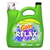 Gain Relax 4,55 l 107 prań - Uniwersalny żel do prania tkanin