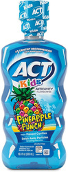 ACT Kids Pineapple Punch 500 ml - Płyn do płukania jamy ustnej dla dzieci.