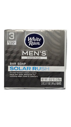 White Rain Men's Solar Rush 3 x 90 g - Mydło w kostce