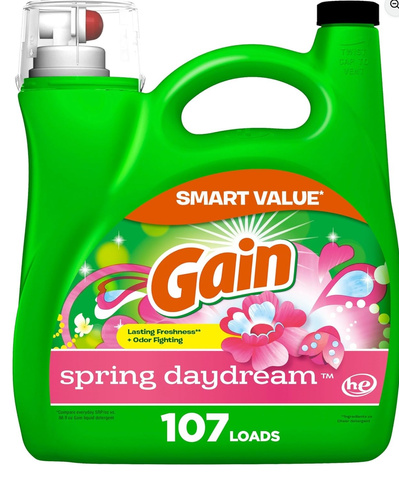 Gain Spring Daydream 4,55 l 107 prań - Żel do prania tkanin