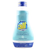 All Fresh Clean Essentials Fragrance Free 887 ml 23 prania - Uniwersalny żel do prania tkanin