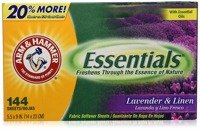 Arm&Hammer 144 szt  Softener Sheets Lavender&Linen