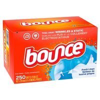 Bounce Fresh Linen 250 szt. - Chusteczki do suszarek