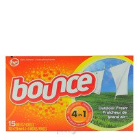 Bounce Outdoor Fresh 15 szt. - Chusteczki do suszarki