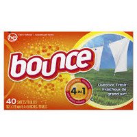 Bounce Outdoor Fresh 40 szt. - Chusteczki do suszarek