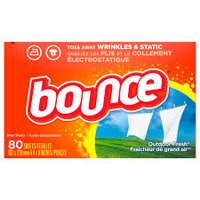 Bounce Outdoor Fresh  80 szt.-  Chusteczki do suszarki