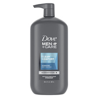 Dove Men+Care Clean Comfort 887 ml  - Żel do mycia ciała i twarzy dla mężczyzn