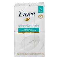 Dove  Sensitive Skin 6 X 90 g - Mydło w kostce