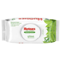 Huggies Sensitive 64 szt. - Mokre chusteczki czyszczące dla dzieci i niemowląt