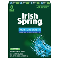 Irish Spring Moisture Blast 8  x 106,3 g - Mydło w kostce