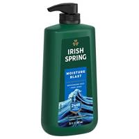 Irish Spring Moisture Blast 887 ml - Żel do mycia twarzy i ciała dla mężczyzn