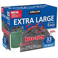 Kirkland Extra Large Flex - Tech 90 szt. - Worki na śmieci