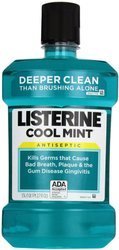 Listerine Antiseptic Cool Mint 1,5 l - Płyn do płukania jamy ustnej