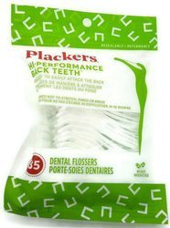 Plackers Hi-Performance Back Teeth 35 szt. - Nici dentystyczne