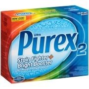 Purex 2 Stain Fighter + Bright Booster 822 g - Proszek do prania tkanin kolorowych