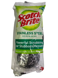 Scotch- Brite Stainless Steel Scrubbers 2 szt. - Stalowe zmywaki do szorowania