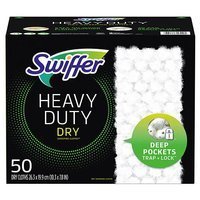 Swiffer Heavy Duty Dry 50 szt. - Suche szmatki czyszczące