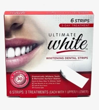 Ultimate White Whitening Dental Strips 6 szt. - Paski wybielające do zębów