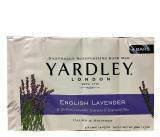 Yardley English Lavender 4 x 120 g - Mydło w kostce