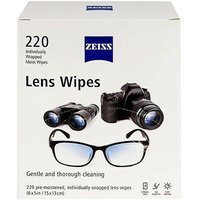 Zeiss Lens Wipes 220 szt. Chusteczki do czyszczenia okularów