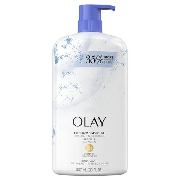 Olay Exfoliating Moisture Body Wash 887 ml Żel pod prysznic