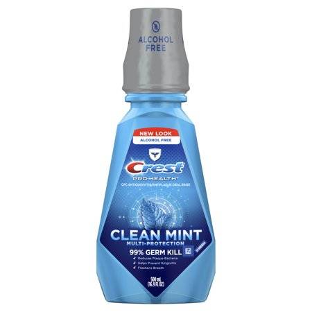  Crest Multi Protection Clean Mint 500 ml - Płyn do płukania jamy ustnej 