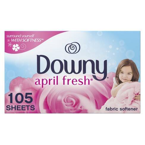 Downy April Fresh 105 szt. - Chusteczki do suszarek