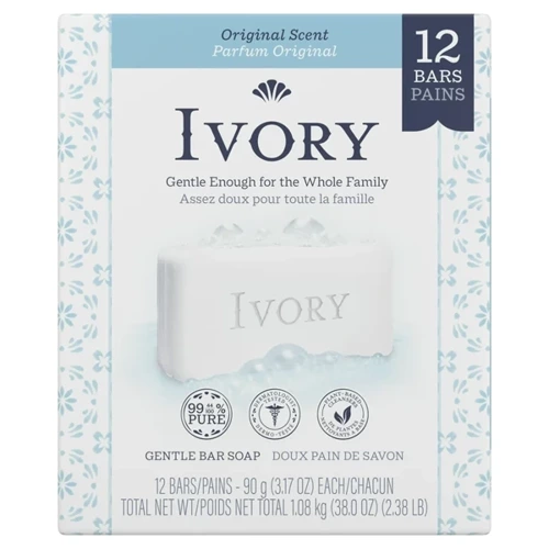 Ivory Clean Original 12 x 90 g - Mydło w kostce 