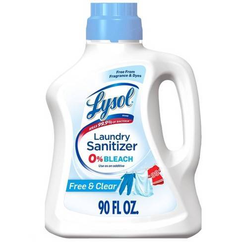 Lysol Laundry Sanitizer Free & Clear 2,66 l - Uniwersalny płyn odkażający do prania