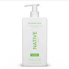 NATIVE HAIR Shampoo Cucumber & Mint 487 ml - Szampon do włosów zwiększający objętość