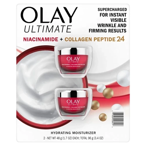 Olay Ultimate  2 x 48 g - Nawilżający krem do twarzy