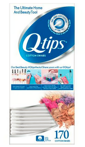 Q-tips Cotton Swabs 170 szt.- Patyczki bawełniane