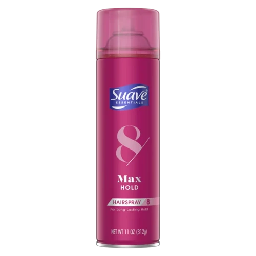 Suave Essentials 8 Max Hold Hairspray 312 g - Lakier do stylizacji włosów