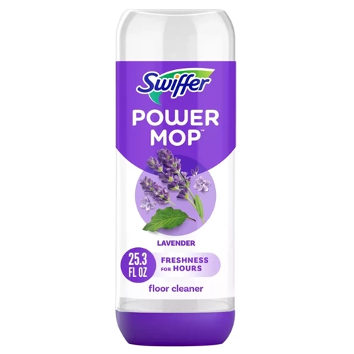 Swiffer Power Mop Lavender 750 ml  - Gotowy środek czyszczący do mopa typu Swiffer Power Mop