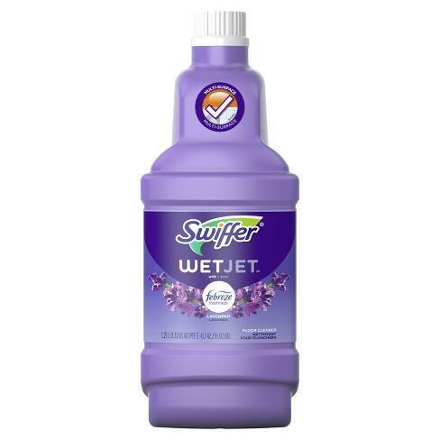 Swiffer Wet Jet Lavender 1,25 l - Płyn do mycia podłóg